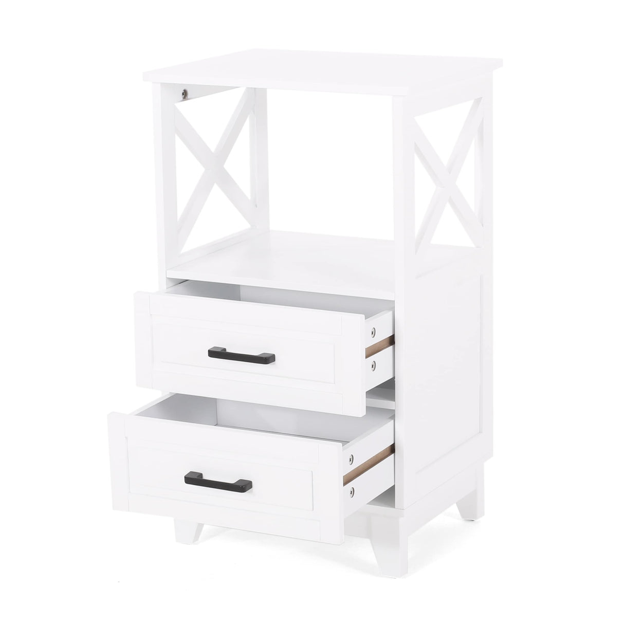Chellis Bathroom Storage Cabinet with Drawers by Christopher Knight Home