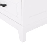 Chellis Bathroom Storage Cabinet with Drawers by Christopher Knight Home