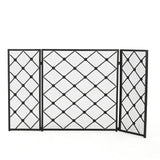 Chelsey 3-Panel Fireplace Screen by Christopher Knight Home