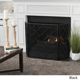 Chelsey 3-Panel Fireplace Screen by Christopher Knight Home