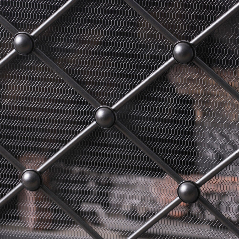 Chelsey 3-Panel Fireplace Screen by Christopher Knight Home