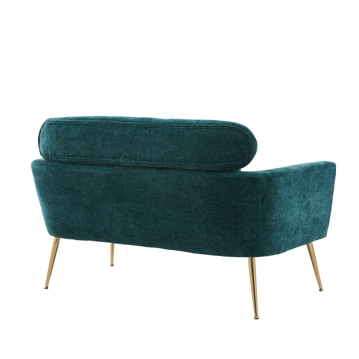 Chenille Loveseat Small Sofa Small Mini Room Couch Two-seater Sofa Arm Chairs