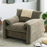 Chenille Oversized Armchair Accent Chair Single Sofa Lounge Chair