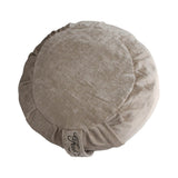 Handmade Chenille Zafu Cushion (India)