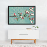 Cherry Blossoms Illustrations Floral Botanical Fruit Art Print/Poster