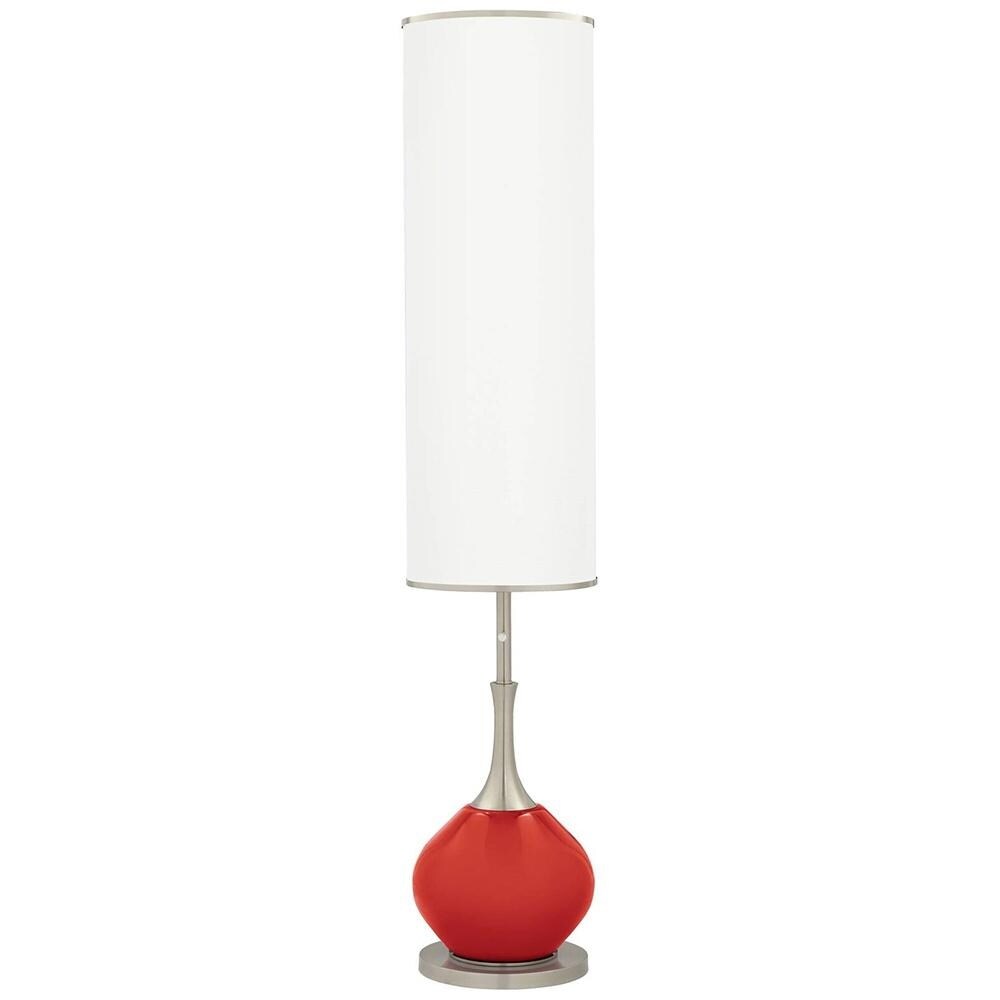 Cherry Tomato Jule Modern Floor Lamp - 12" x 60"