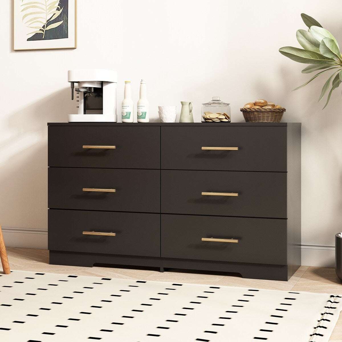 Chest of Drawers for Bedroom,6 Drawer Dresser