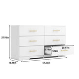 Chest of Drawers for Bedroom,6 Drawer Dresser