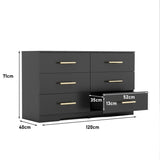Chest of Drawers for Bedroom,6 Drawer Dresser