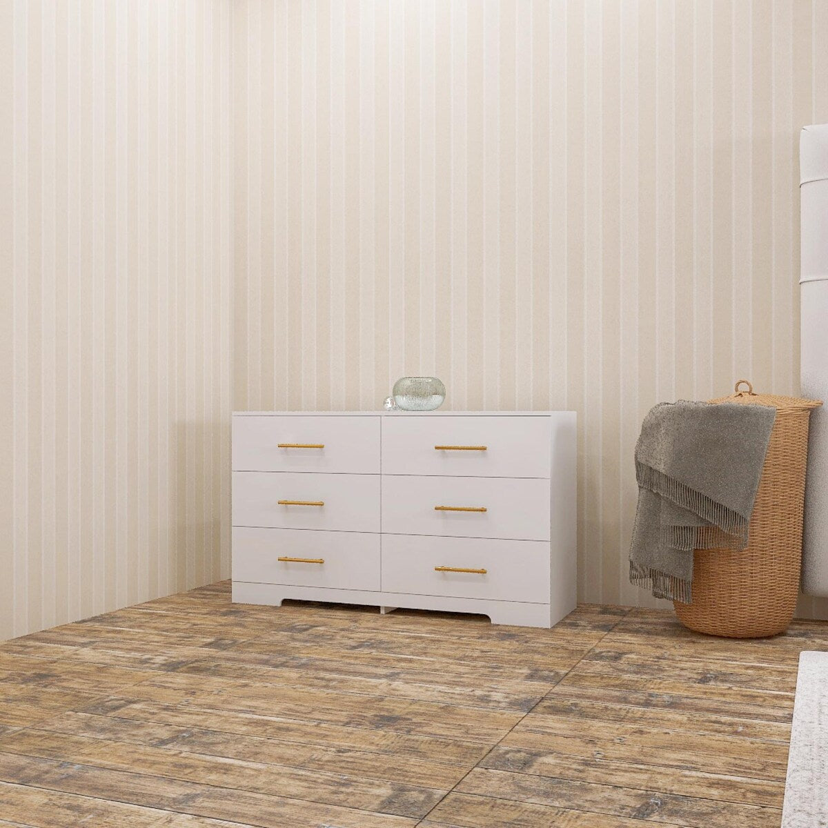 Chest of Drawers for Bedroom,6 Drawer Dresser