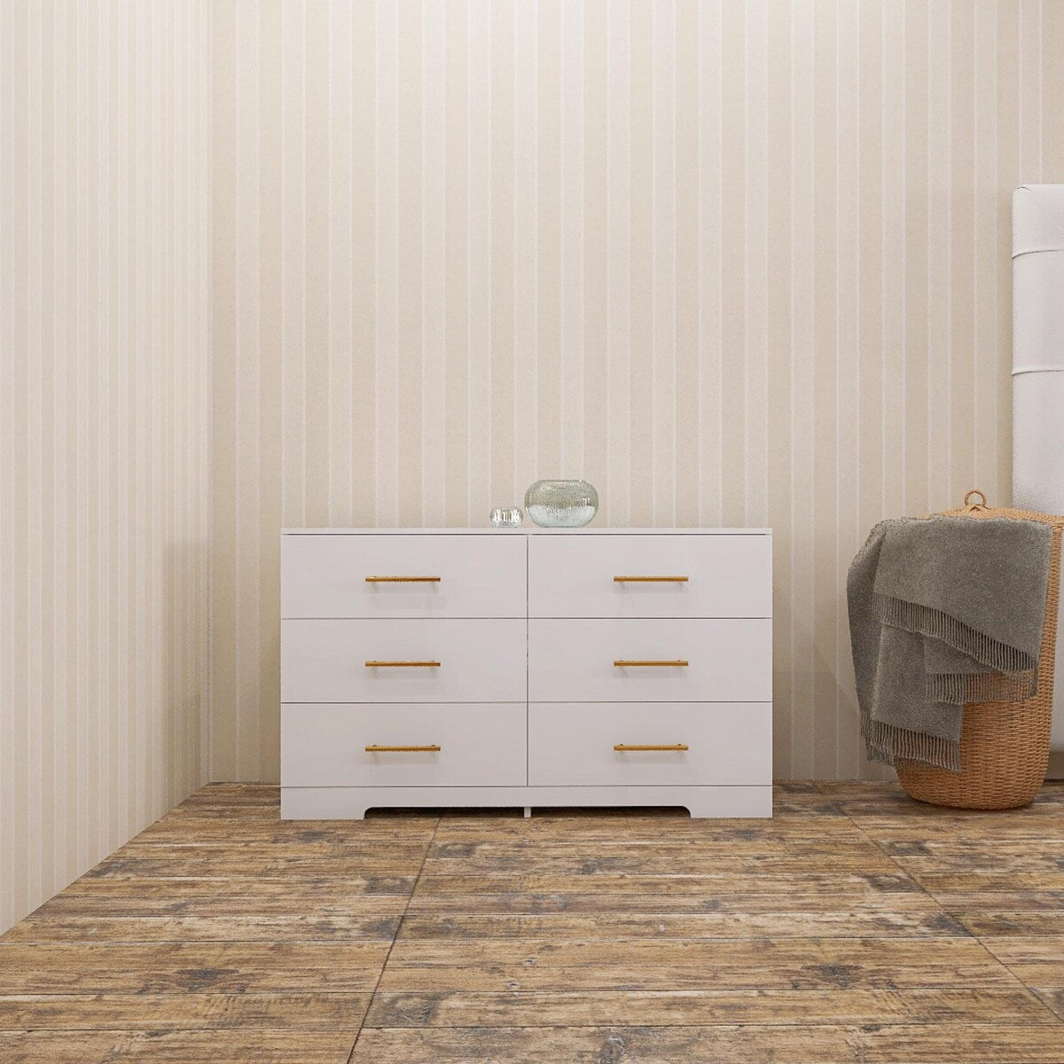 Chest of Drawers for Bedroom,6 Drawer Dresser