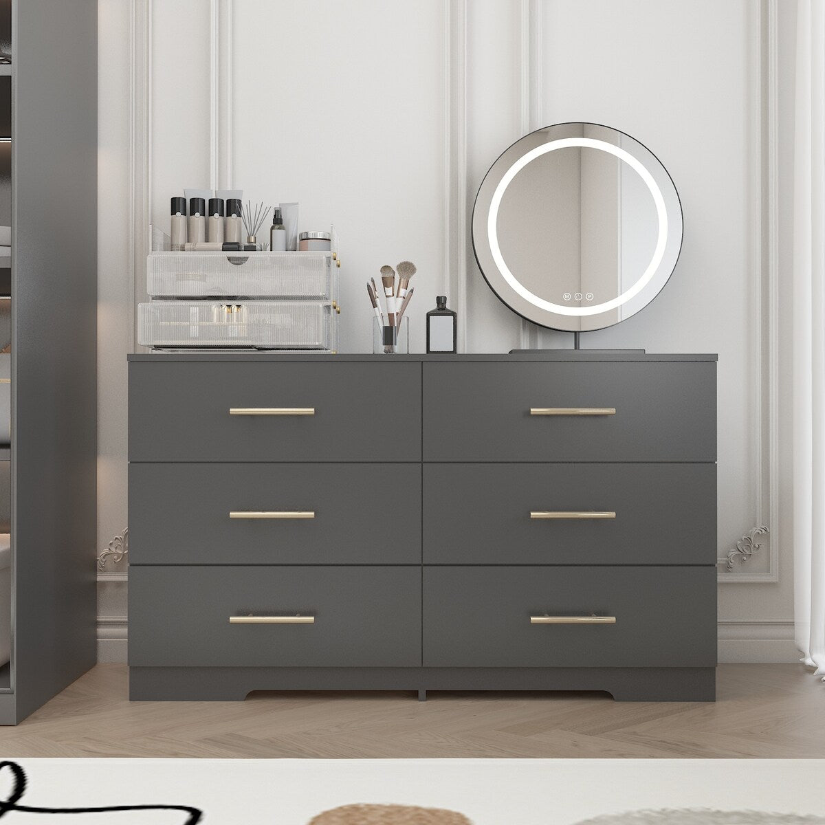 Chest of Drawers for Bedroom,6 Drawer Dresser