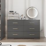 Chest of Drawers for Bedroom,6 Drawer Dresser