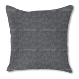 Chestnut Leaves in Winter Dress Burlap Pillow Double Sided