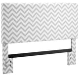 Chevron Accent Headboard