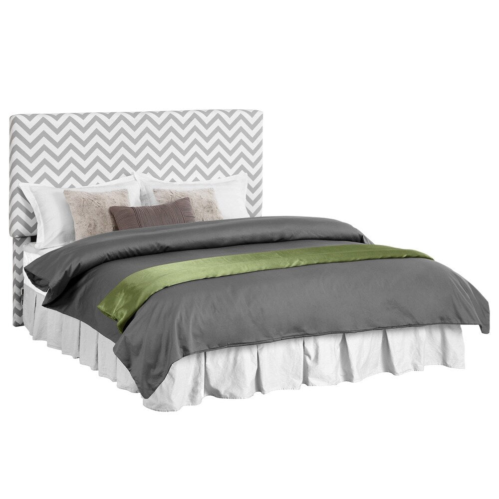 Chevron Accent Headboard