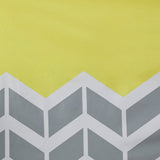 Chevron Printed Room Darkening Grommet Top Panel Pair