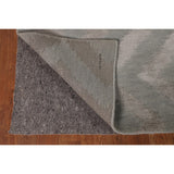 Chevron Style Modern Area Rug Handmade Contemporary Wool Carpet - 8'0"x 9'9"