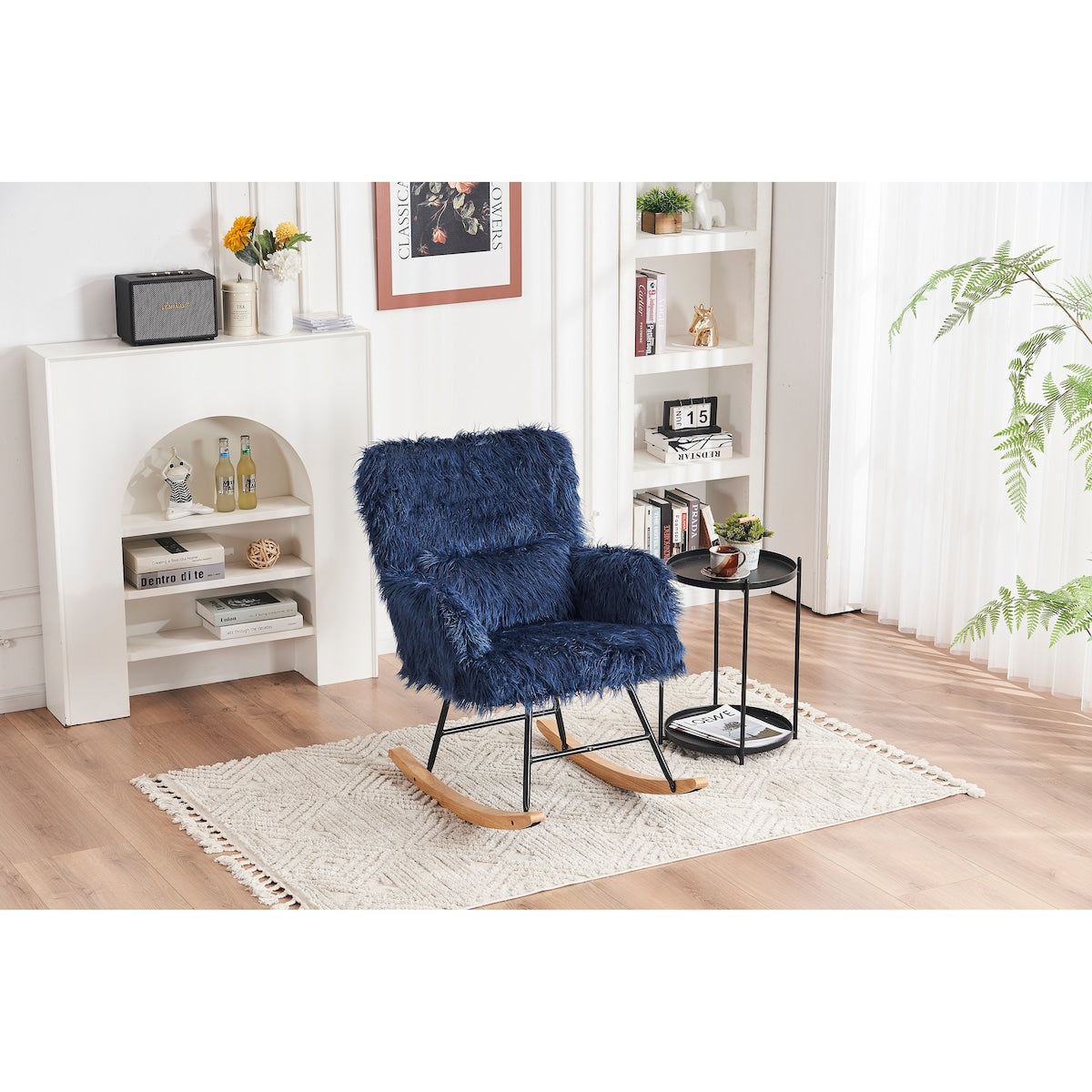 Chic Accent Chair Arm Chair Single Sofa Chair Rocking Chair