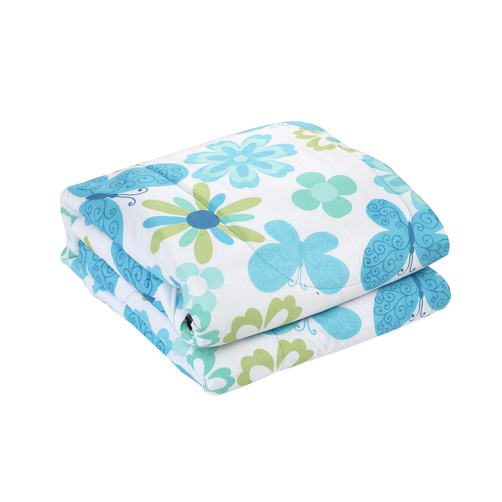 Chic Home Blossom Floral 8-piece Bed in a Bag Comforter Set