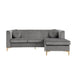 Chic Home Britannia Velvet Upholstered Modular Sectional Sofa