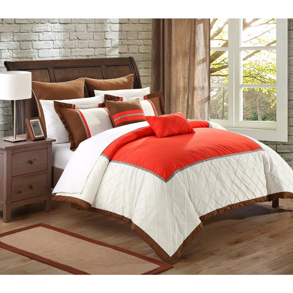 Chic Home Grenville 11-Piece Bed in a Bag Comforter Set