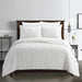 Chic Home Kade 7 Piece Clip Jacquard Cotton Shell With Textured Geometric Pattern Quilt Set