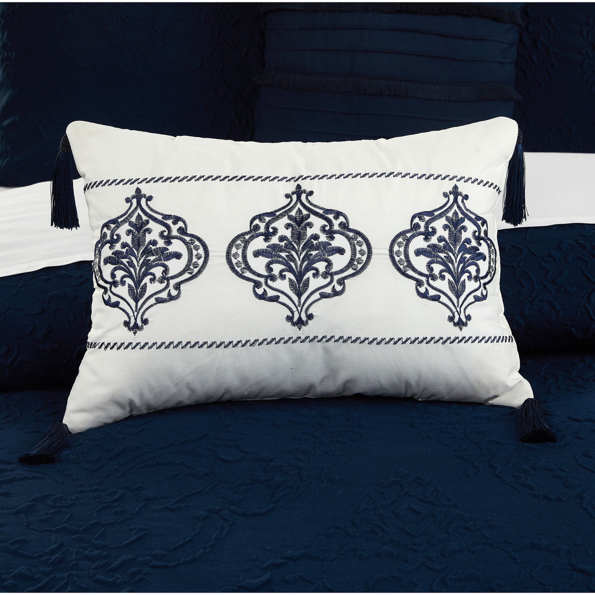 Chic Home Mya 9 Piece Embossed Pattern Bed In A Bag Comforter Set
