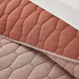Chic Home Nya 3-Piece Geomertric Hexagon Pattern Quilt Set