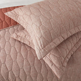 Chic Home Nya 3-Piece Geomertric Hexagon Pattern Quilt Set