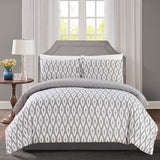 Chic Home Sabina 3 Piece and Embroidered Reversible Comforter Set