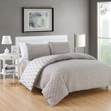 Chic Home Sabina 3 Piece and Embroidered Reversible Comforter Set