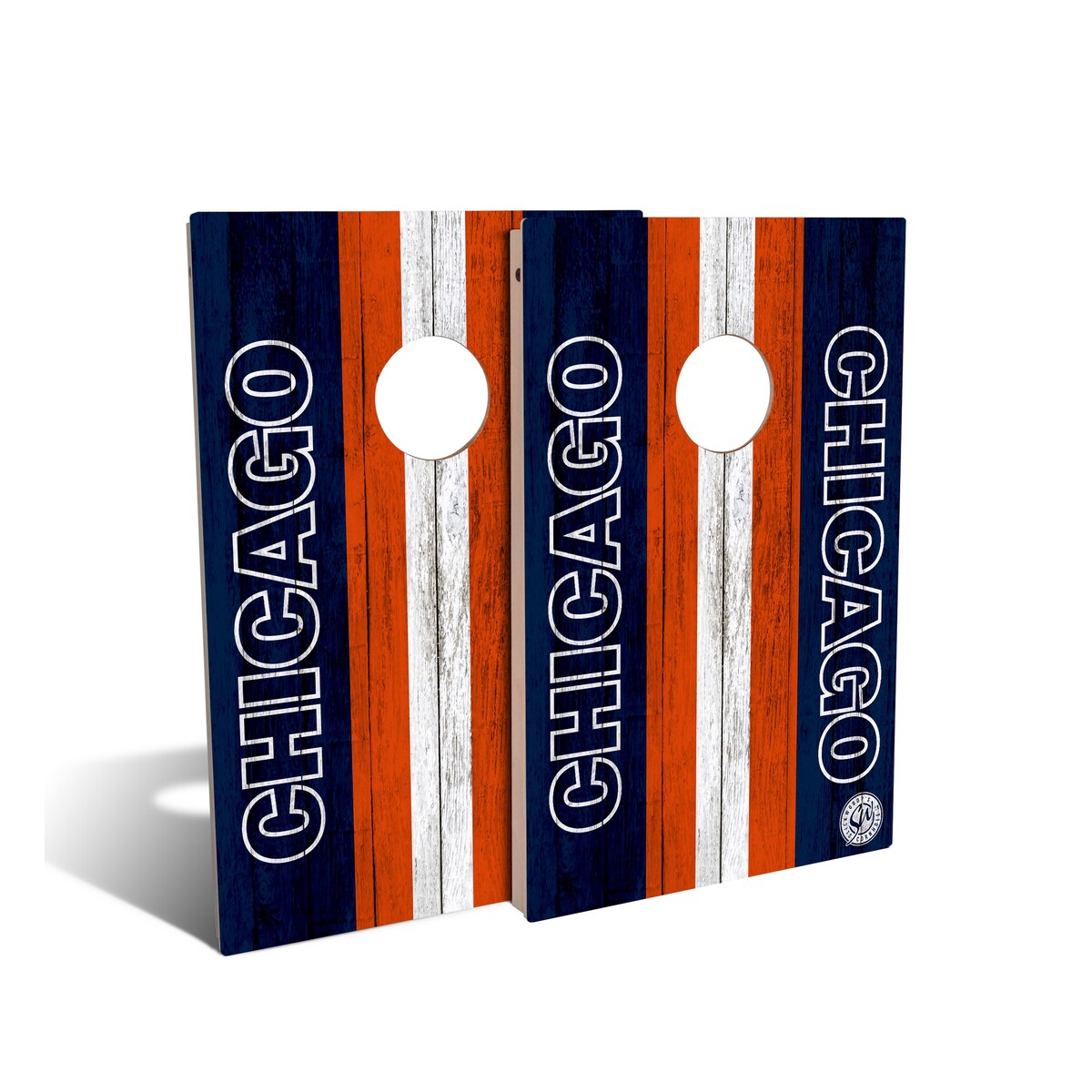 Chicago Football Tailgate Cornhole Board Set (Includes 8 Bags) - N/A