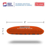 Chicago Football Orange Dual Sided Cornhole Bags