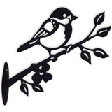 Chickadee Fence Post