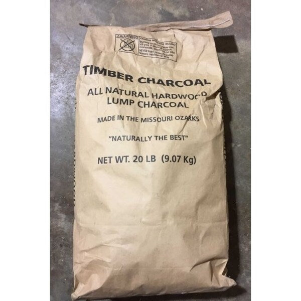 Chigger Creek Timber Charcoal Organic Hardwood Lump Charcoal 20lb