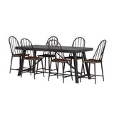 Chilacot Iron and Wood 7 Piece Dining Set by Christopher Knight Home