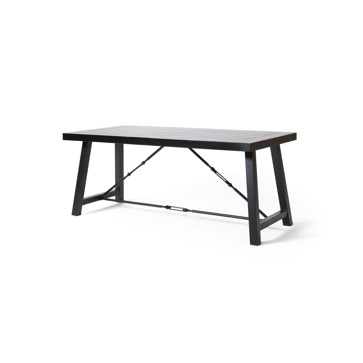 Chilacot Iron and Wood 7 Piece Dining Set by Christopher Knight Home