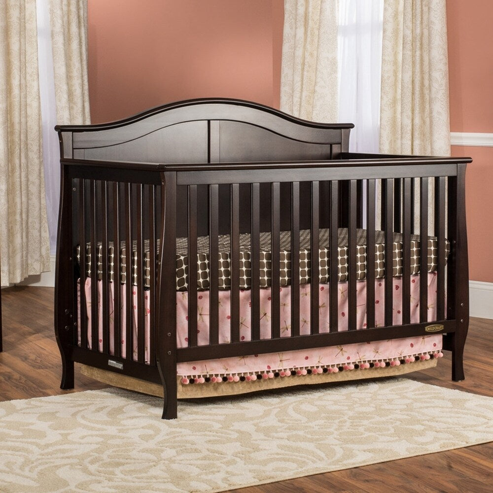 Child Craft Camden 4-in-1 Convertible Crib, Jamocha
