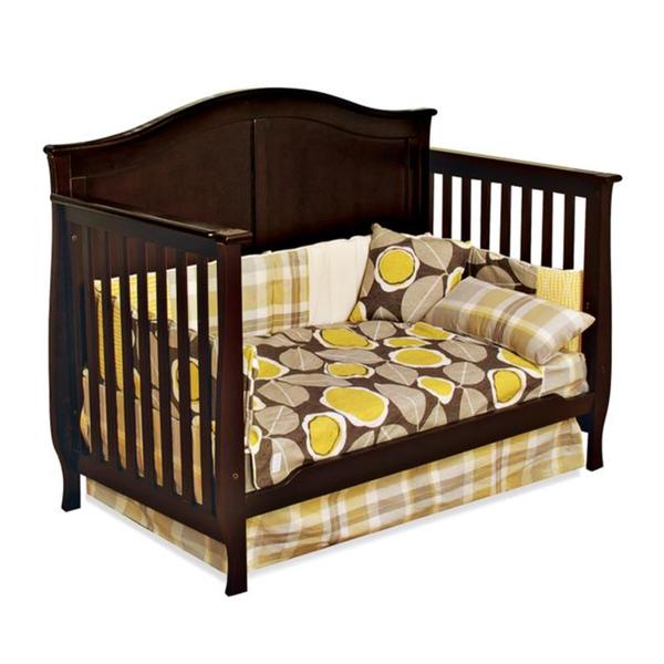 Child Craft Camden 4-in-1 Convertible Crib, Jamocha