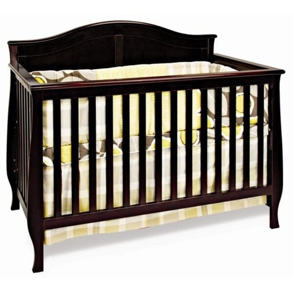 Child Craft Camden 4-in-1 Convertible Crib, Jamocha
