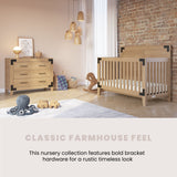 Child Craft Lucas 4-in-1 Convertible Baby Crib