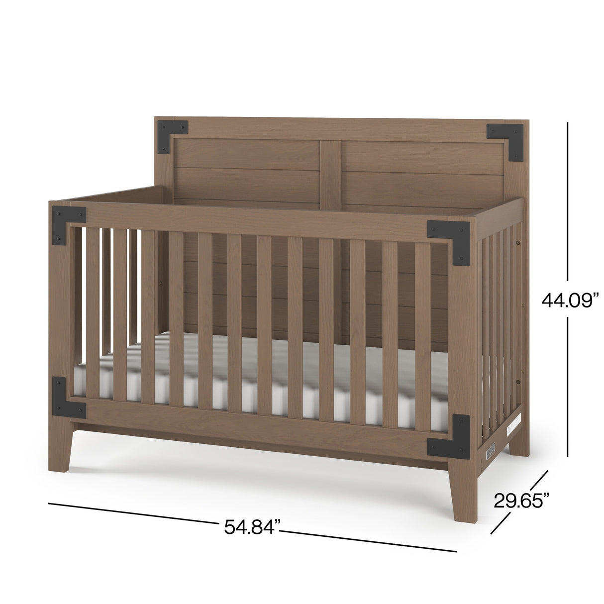 Child Craft Lucas 4-in-1 Convertible Baby Crib