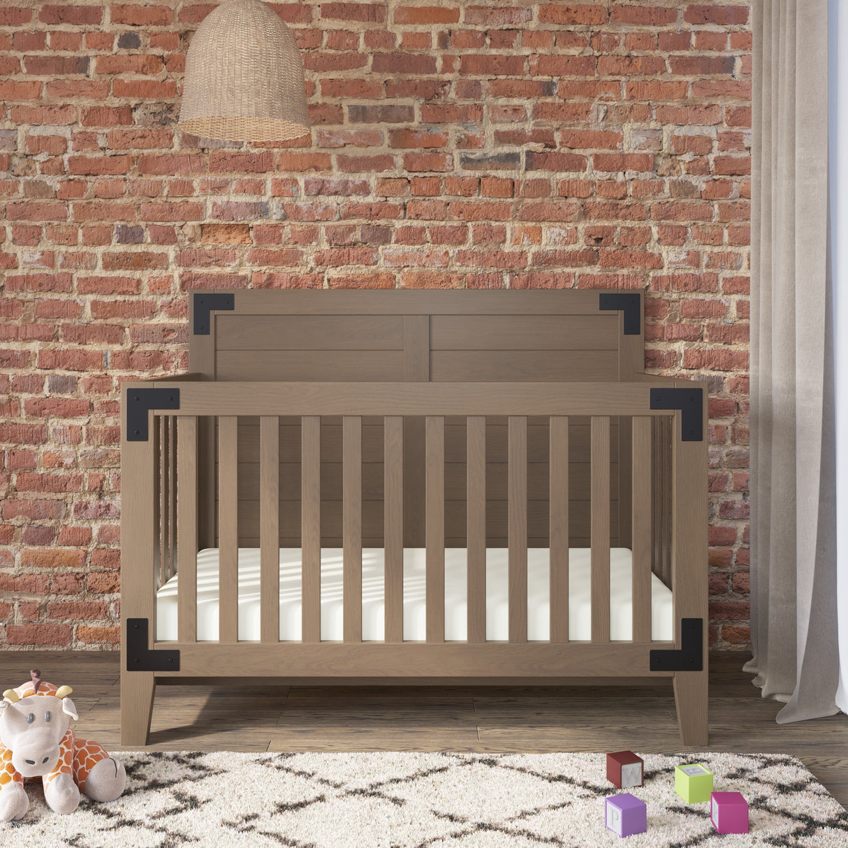 Child Craft Lucas 4-in-1 Convertible Baby Crib