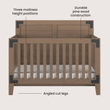 Child Craft Lucas 4-in-1 Convertible Baby Crib