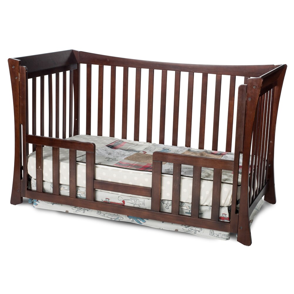 Child Craft Parisian 3-in-1 Stationary Crib in Cherry