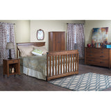 Child Craft Rustic 6-Drawer Double Dresser, Coach Cherry