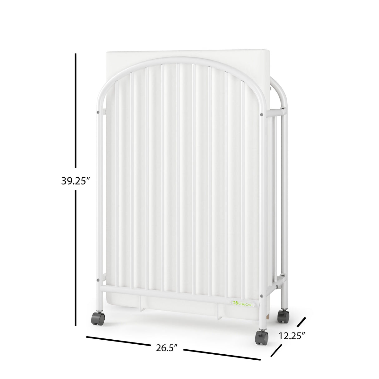 Child Craft Sweet Dreamer Metal Folding Compact Crib