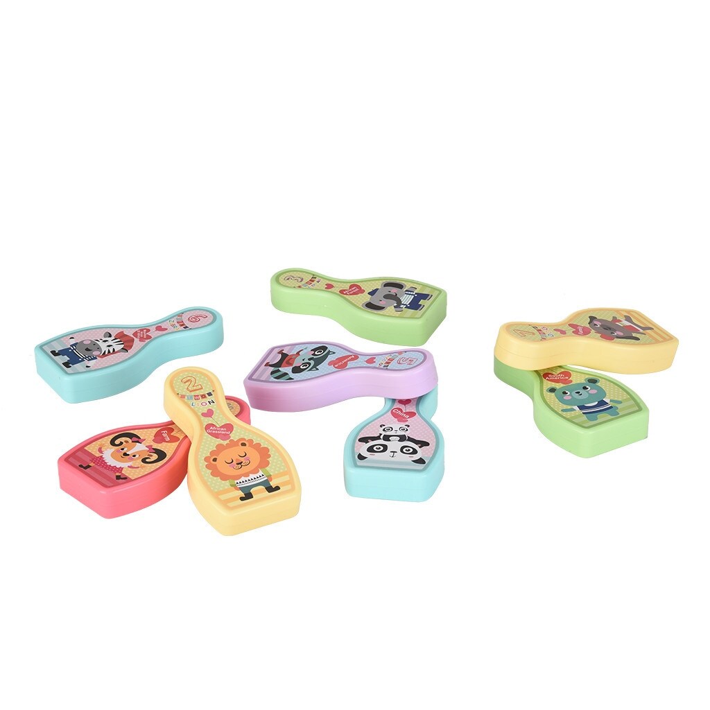 Children's Cartoon Outdoor Mini Bowling Game For Fun Games, Team Sports