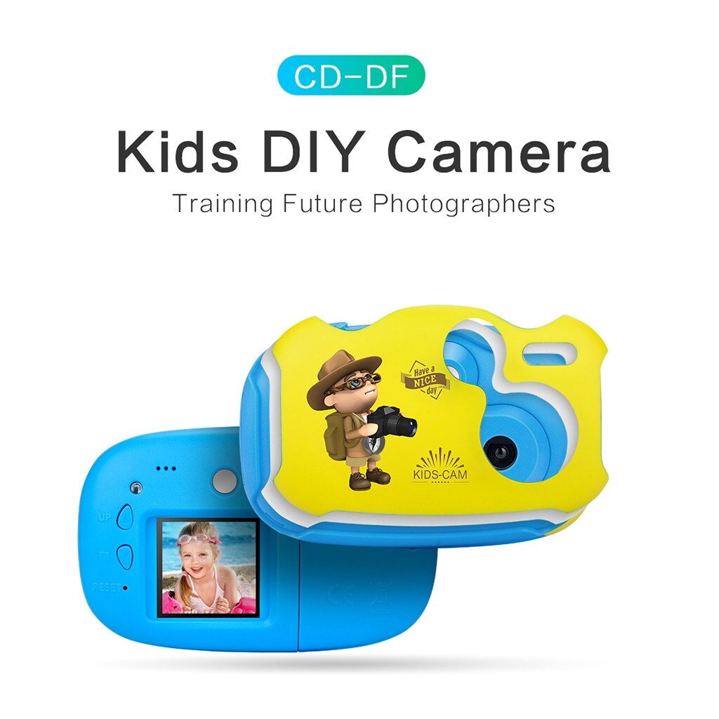 Children's Digital Camera 1.44 Inch Digital Creative DIY Children's Anti-fall 8GB Easy-to-operate Children's Camera